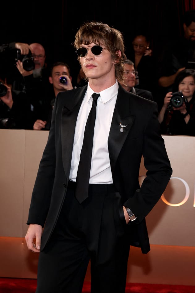 Connor Storrie attends the 83rd Annual Golden Globe Awards at The Beverly Hilton on January 11, 2026 in Beverly Hills, California.