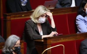 National Rally leader Marine Le Pen