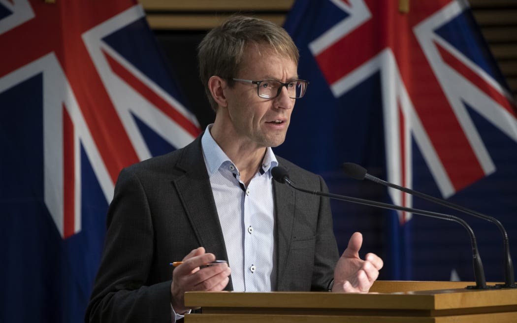 POOL - Director General of Health Dr Ashley Bloomfield during the Covid-19 and vaccines update at Parliament, Wellington, on Day 5 of the Covid-19 Alert level 4 lockdown.  22 August, 2021  NZ Herald photograph by Mark Mitchell