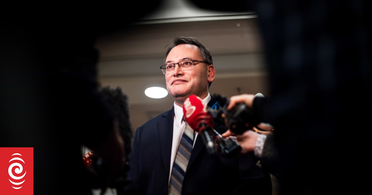 Prime Minister Luxon and Health Minister Reti announcing "five major targets" to cap off the government's 100-day plan