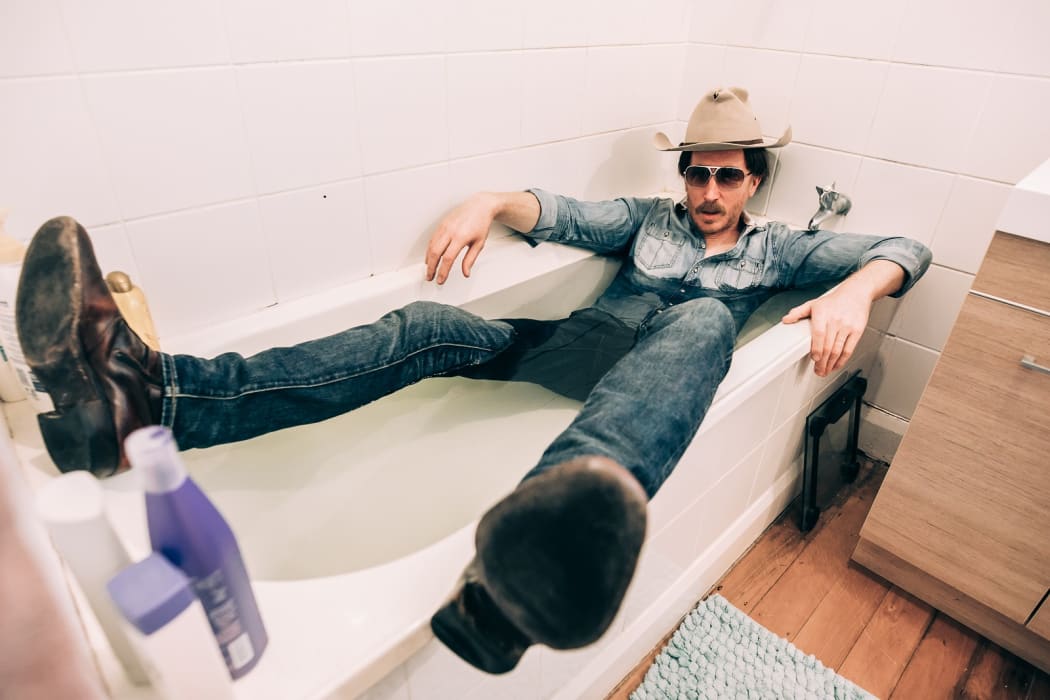 Jesse Griffin Comedian cowboy act of Wilson Dixon RNZ