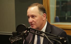 Prime Minister John Key in RNZ's Auckland studio.
