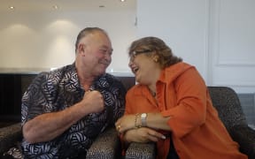 Joseph Parker's father Dempsey Parker (left) was named after former US heavyweight champion Jack Dempsey. Joseph's mother Sala Parker is on the right.