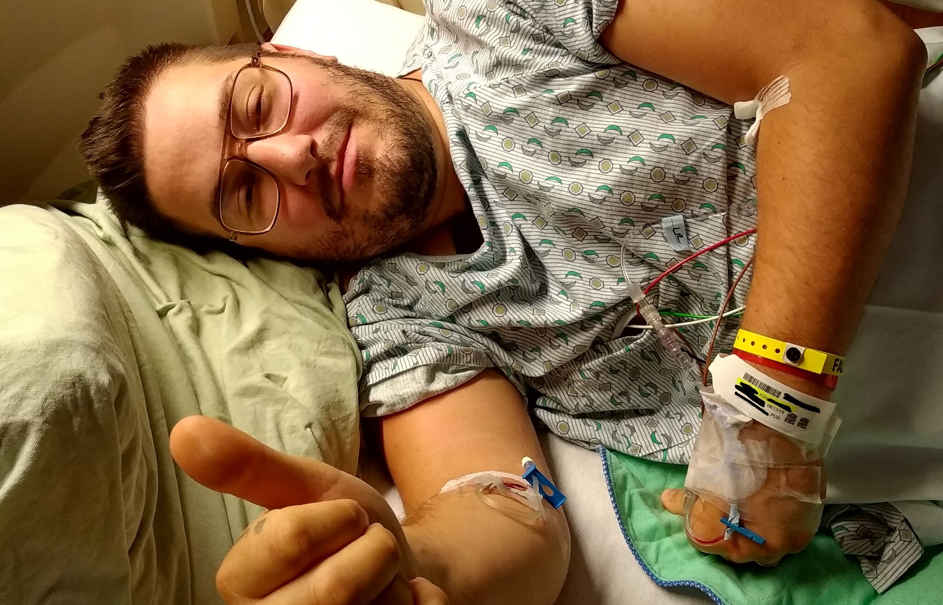 Jon Potter of Pittsburgh Good Deeds. He recently donated a kidney to a man he'd never previously met.