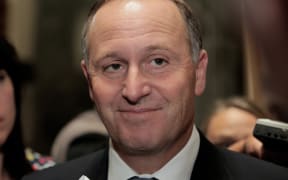 280114. Photo Diego Opatowski / RNZ. PM John Key at Parliament