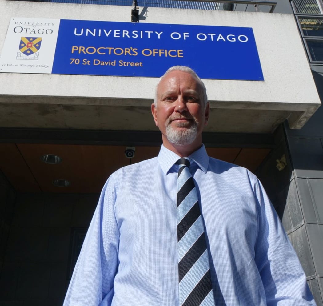 Otago University deputy proctor Andy Ferguson.