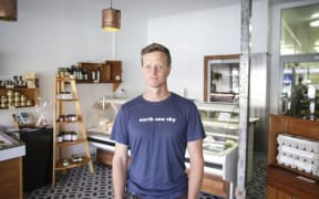 Owner of Kaikoura Cheese, Daniel Jenkins
