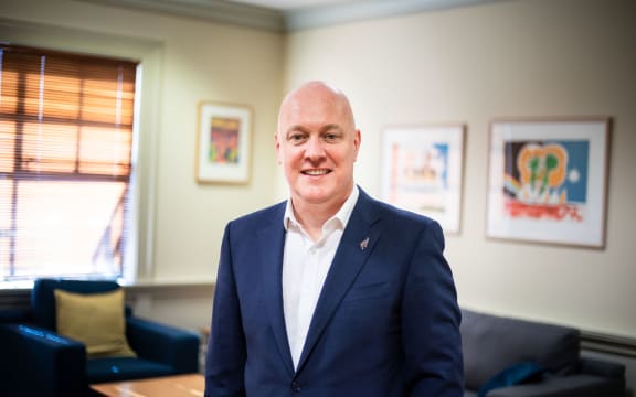 National Party leader Christopher Luxon.