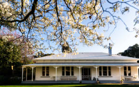 Manawatu farming family the Strahans have turned their historic homestead Romney Lane into short stay accommodation.
