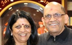 'Aunty Ranjna' Patel and her husband