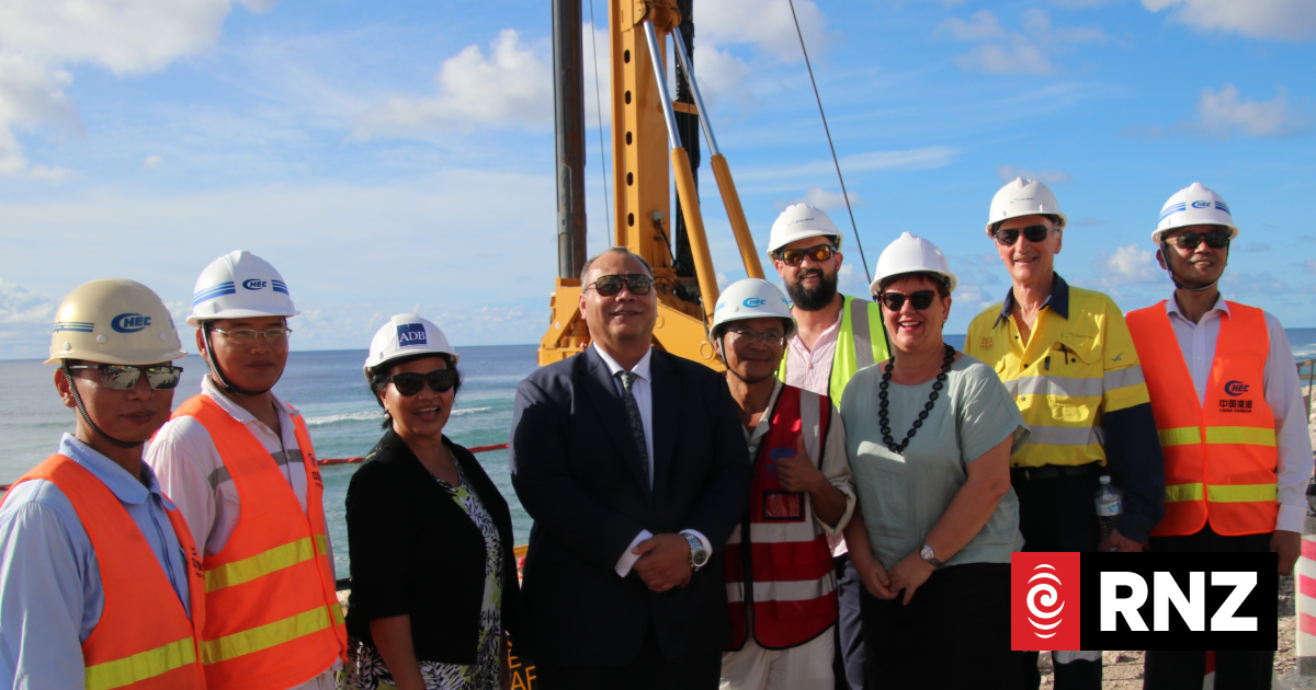Work begins on Nauru's first international cargo terminal | RNZ News