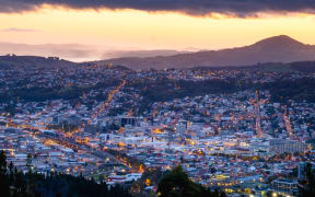 Dunedin cityscape.