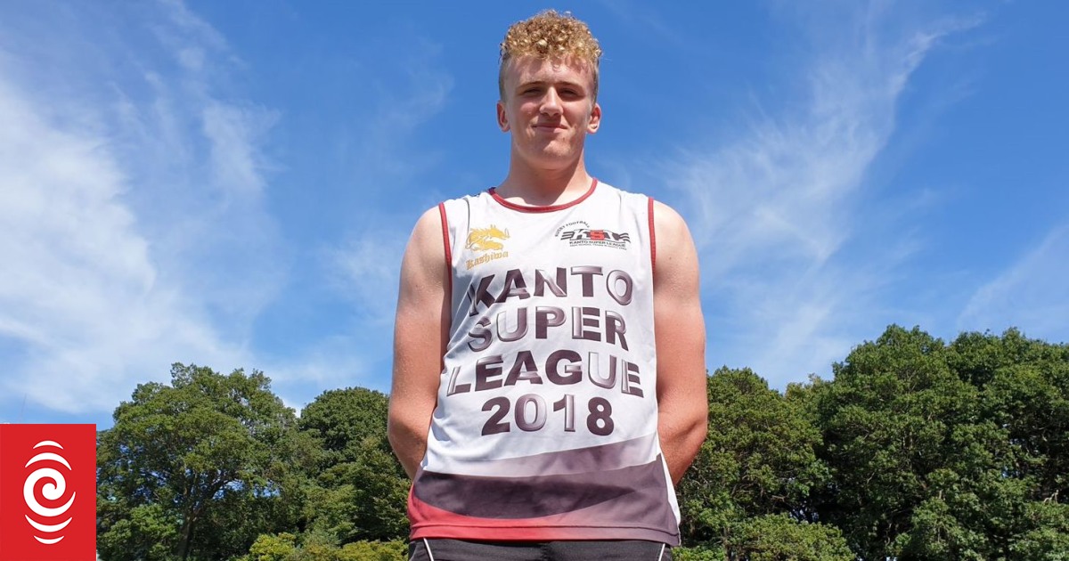 Rugby World Cup - A towering Kiwi teen makes his mark in Japan