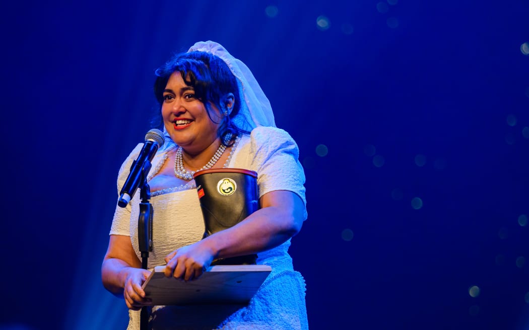 Comedian Angella Dravid is the winner of the 2025 Fred Award.