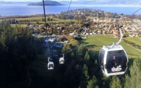 Skyline Gondola Cableway in Rotorua, 2017.