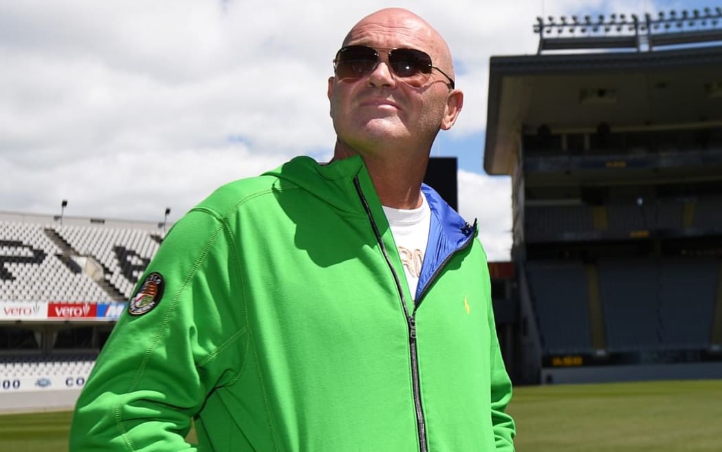 Martin Crowe during an open media briefing at Eden Park on 7 January.