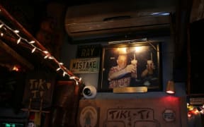 Photo of Roy Buhan at the Tiki Ti Bar (Patrick Epino)