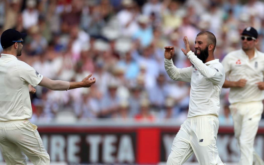 England spinner Moeen Ali