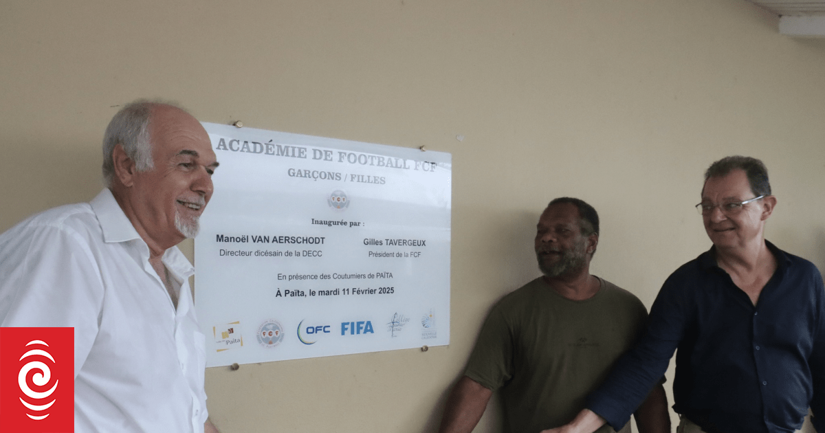 New Caledonia opens second football academy