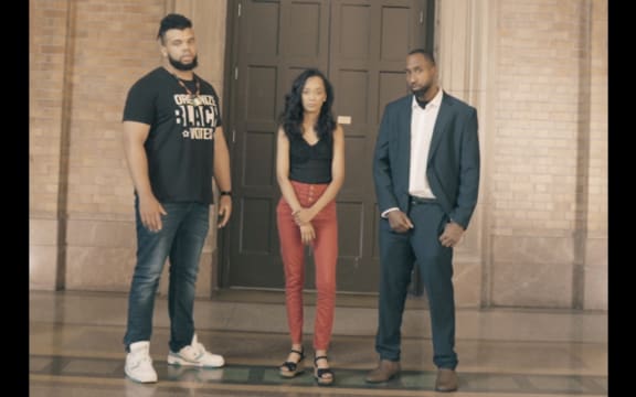 Mazbou Q, Kirsten and Kevin Posey