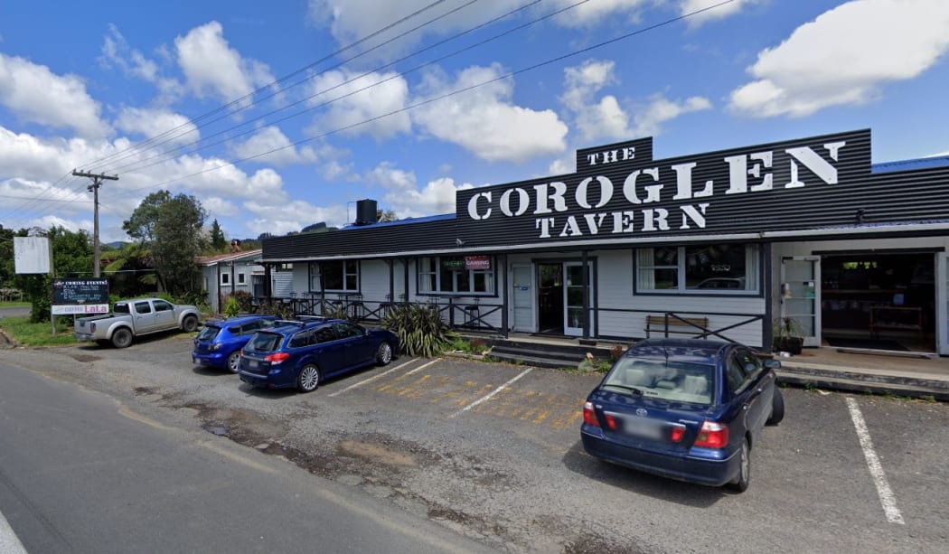 The Coroglen Tavern, on the Coromandel Peninsula.