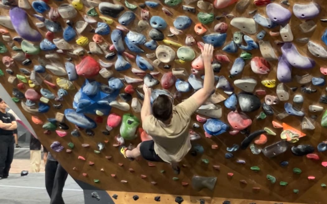 Climbers at Boulder Co.