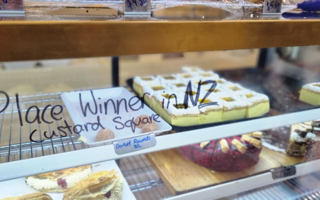 Piccolo Morso's custard squares have been judged the best in the country.