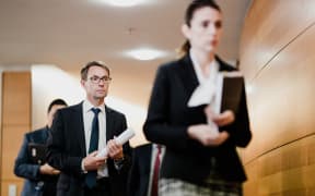 Jacinda Ardern followed by Ashley Bloomfield