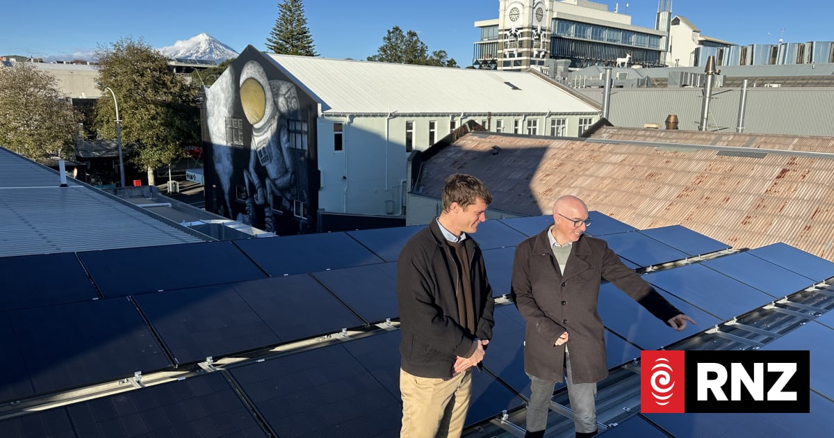 New Plymouth council saves thousands from sunshine after solar rollout