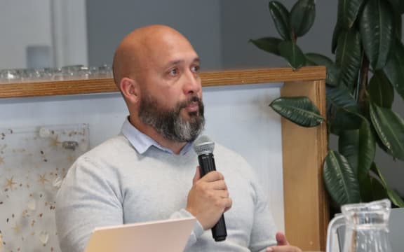 Whareroa Marae environmental representative Joel Ngātuere said it was irresponsible to allow more people to live in the Mount. Photo: Alisha Evans/SunLive. [via LDR Single use only]