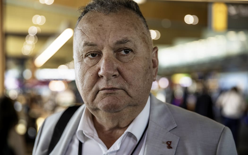 NZ First's Shane Jones leaves Wellington as negotiations to form the next government continue.