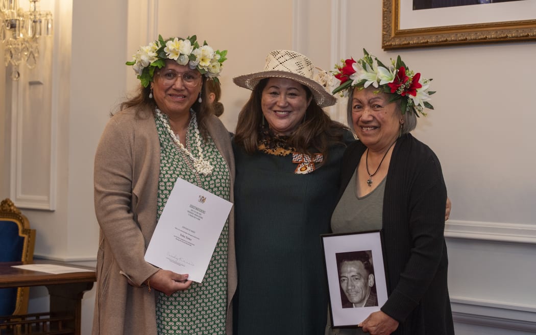 The Coastwatchers certificates of service ceremony at Government House, Wellington on 2nd July 2024. Governor-General Dame Cindy Kiro, GNZM, QSO, presented families of 25 Pacific Islands coastwatchers - and those of five Post and Telegraph Department coastwatchers - with certificates as a final step in recognising their service.