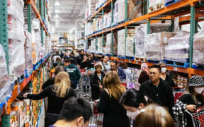 New Zealand's first Costco store has been jammed during opening week.