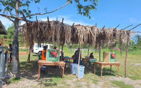 Voting in the PNG election
