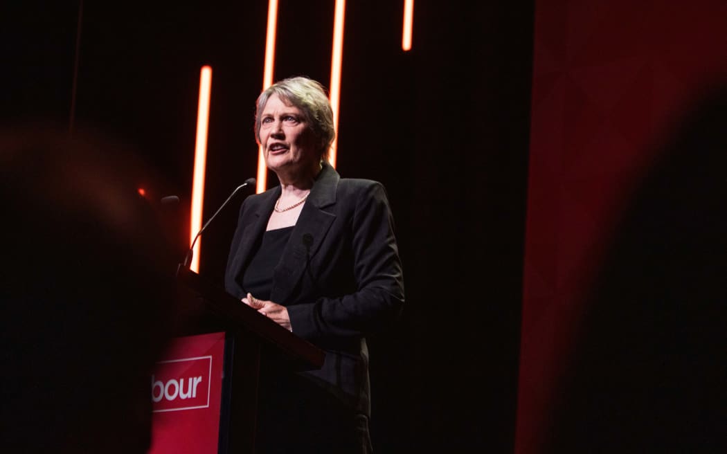 Helen Clark at Labour's campaign launch
