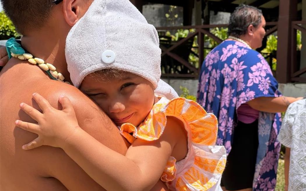Four year old Te Ata Mahina, the youngest of Tamariki Mānihera.