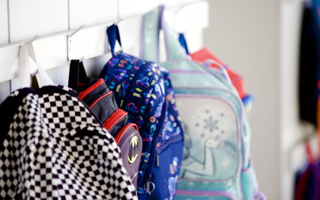 School bags at Manurewa West School