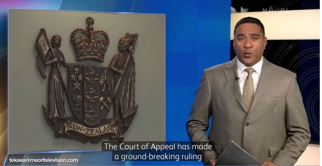 Maori TV reports Court of Appeal decision..
