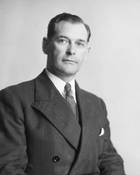 Keith Jacka Holyoake. Ref: 1/4-020010-F. Alexander Turnbull Library, Wellington, New Zealand. /records/23232141