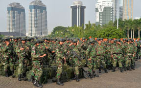 Indonesian soldiers