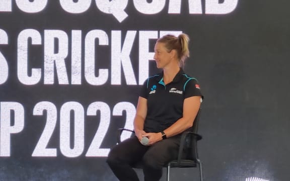 White Ferns captain Sophie Devine.