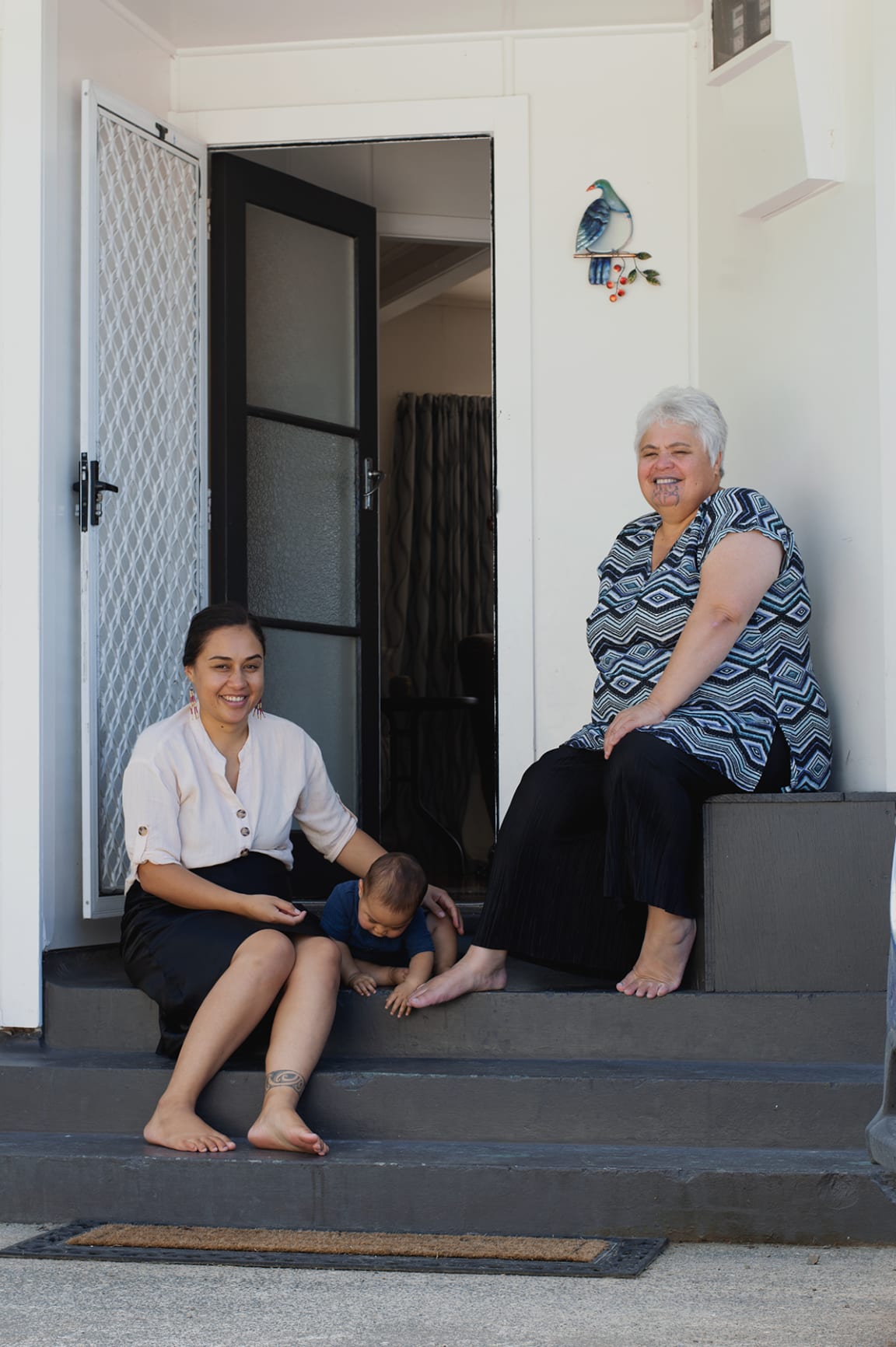Three generations at home