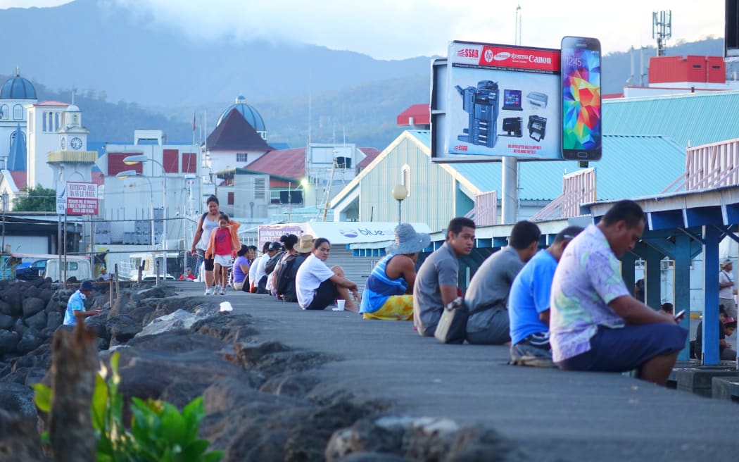 Apia, the national capital of Samoa.