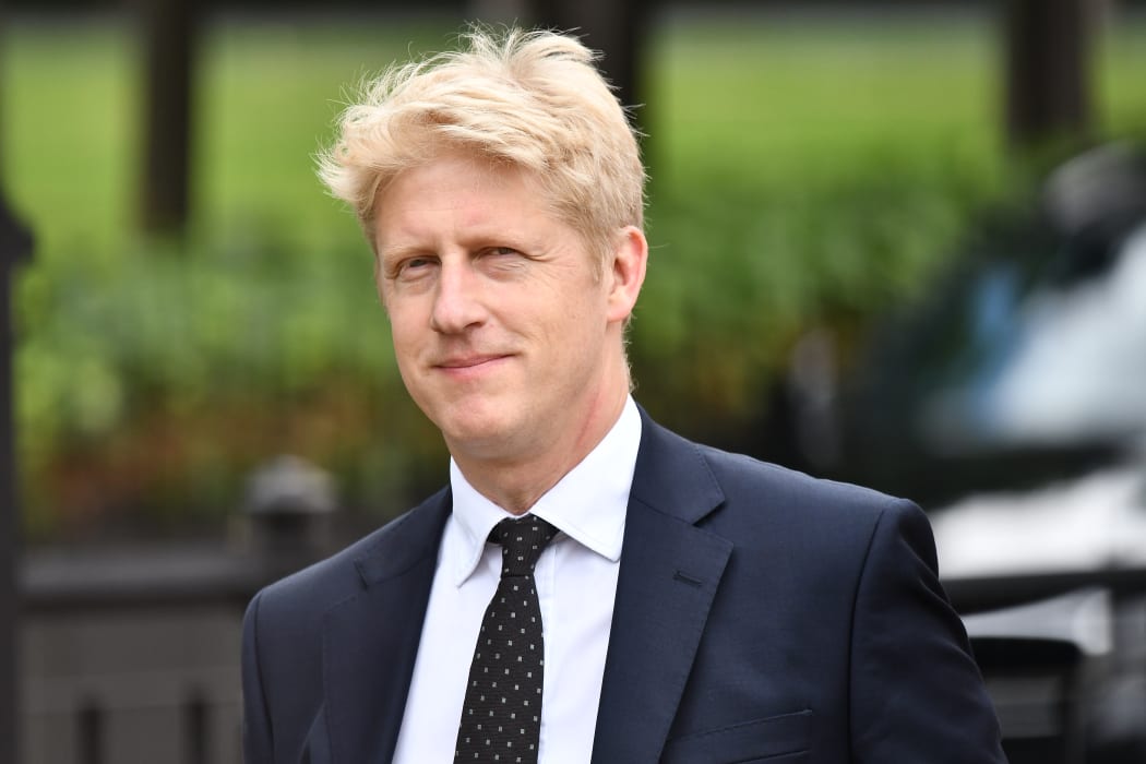 (FILES) In this file photo taken on June 20, 2019 Conservative MP Jo Johnson, former minister and brother of leadership contender Boris Johnson, is seen at the Houses of Parliament in London on June 20, 2019.