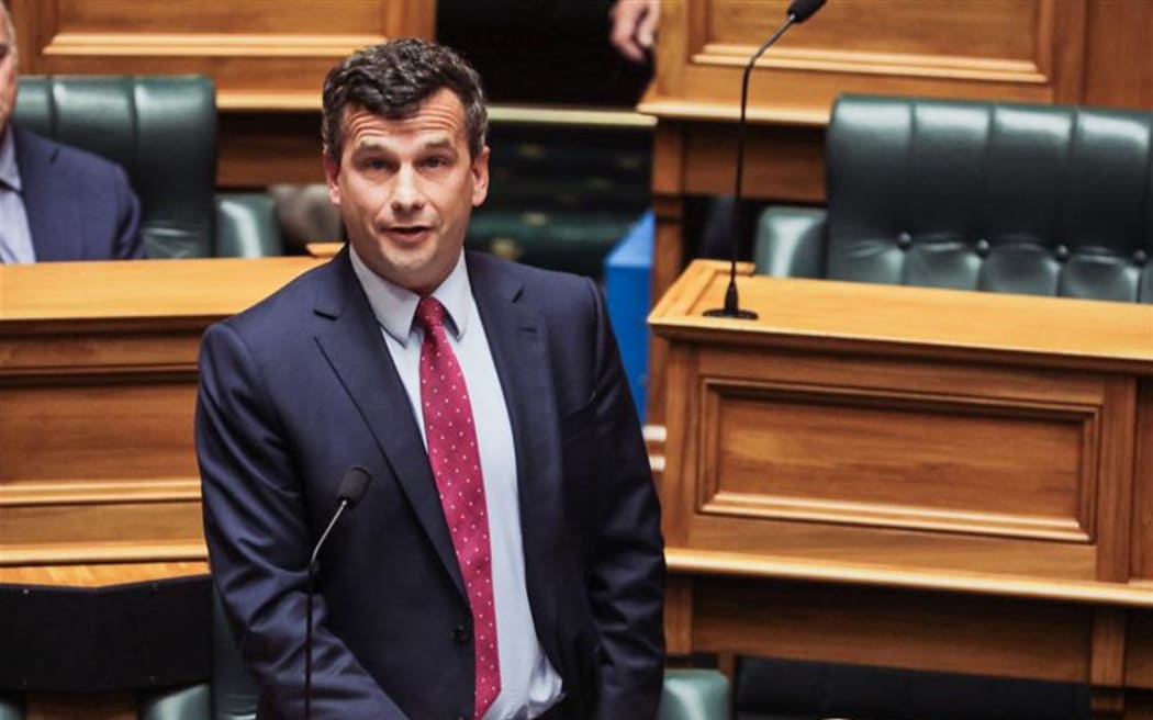 The first reading of the Treaty Principles Bill in Parliament on 14 November 2024. Pictured: David Seymour