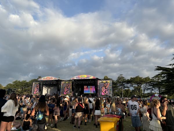 Beabadoobee at the Laneway Festival in Auckland.
