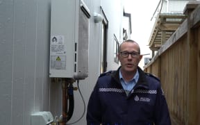 Police Acting Inspector Jonathon Chappel describing the water heating systems being stolen.