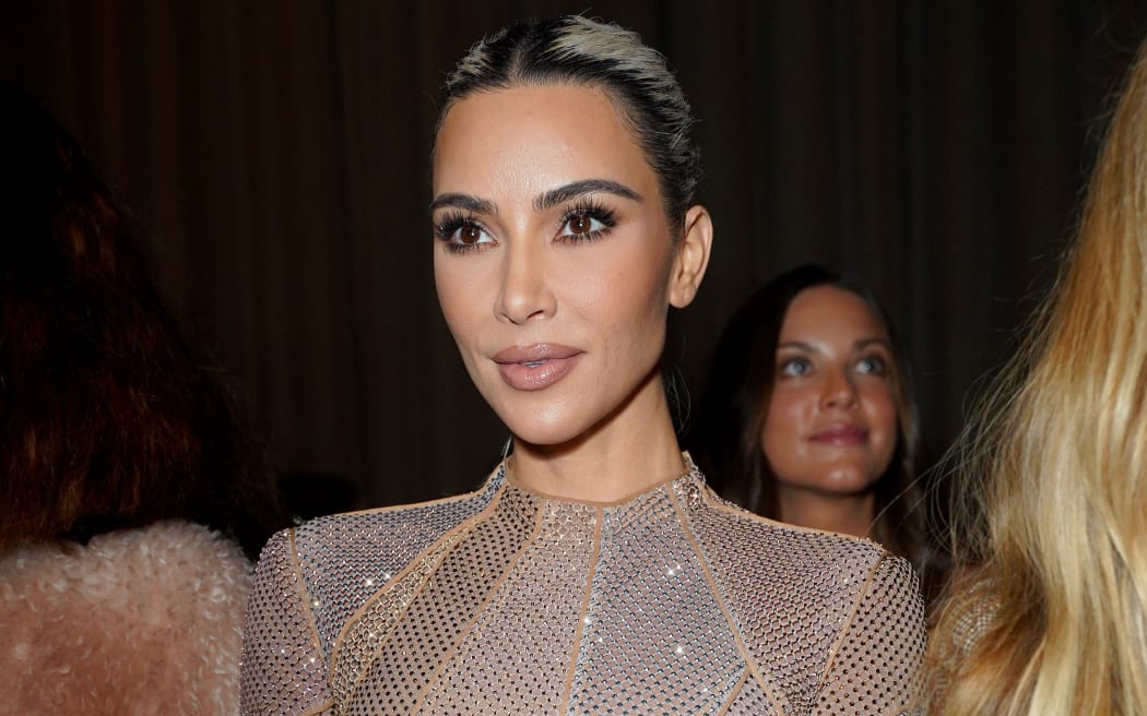 Kim Kardashian attends the FENDI 25th Anniversary of the Baguette at Hammerstein Ballroom on September 09, 2022 in New York City.