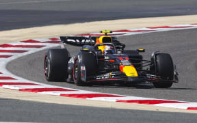 Sergio Perez of Red Bull Racing