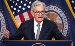 US Federal Reserve Board Chairman Jerome Powell speaks during a news conference after a Federal Open Market Committee meeting at the Federal Reserve in Washington, DC. The Federal Reserve voted on 1 November, 2023, to hold interest rates at a 22-year high for the second straight meeting, as it moves to slow stubborn inflation without damaging the strong economy.
